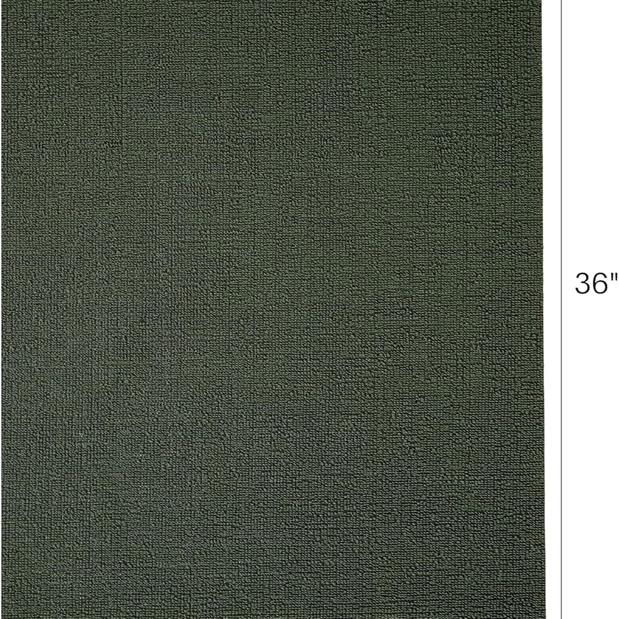 Chilewich 24 in. W X 36 in. L Green Solid Vinyl Utility Mat