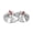 Silver, variant on YIFAEUX Finger Cymbals for Kids Handheld Copper Crash Cymbal Mini Belly Dance Hand Cymbal Musical Instrument for Activity Events Chorus Presentations