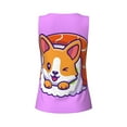 thumbnail image 5 of Haiem Corgi In Sushi Roll Workout Tank Tops for Women, Athletic Sports Slim-Fit Tank Tops, Compression Sleeveless Dry Fit Shirts,Athletic Shirt-Large, 5 of 9