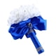 thumbnail image 3 of Ramo de Novia de Dama de Honor onlyliua con Perlas y Flores Artificiales de Seda Azul, 3 of 3