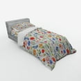 thumbnail image 2 of Ambesonne Shabby Flora Bedding Set 3 Pcs, Soft Colored Floret, Twin, Multicolor, 2 of 2