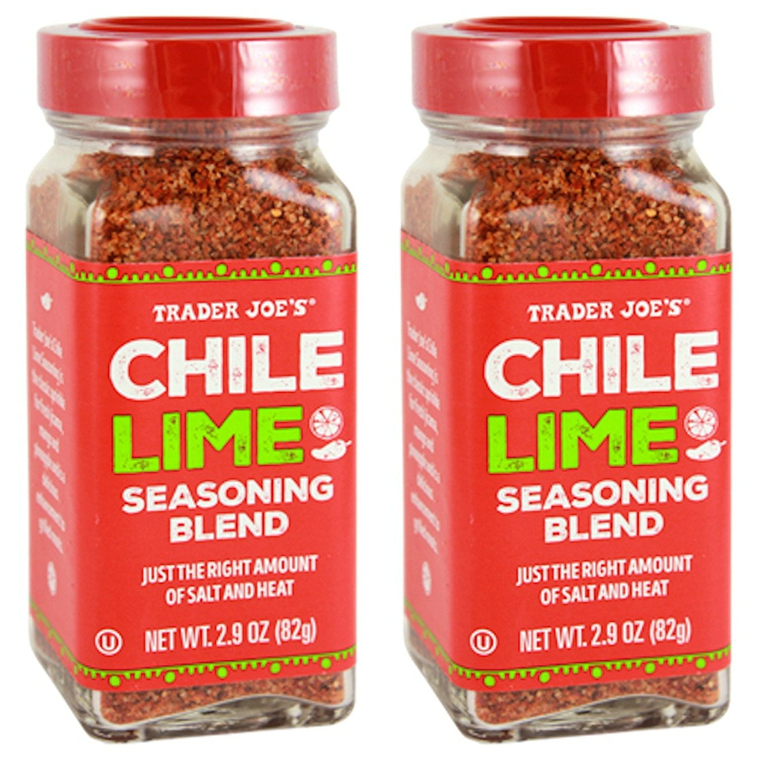 Trader Joe's Chile Lime Seasoning Blend, 2.9 oz (Pack of 2)