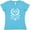 Aqua, variant on Born in 1958 Limited Edition Women's V-Neck T-Shirt