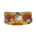 thumbnail image 3 of Wukai Cartoon Sunflowers Sports sweatband,Men & Women Sweatband Headband for Running, Cross Training, Racquetball, Working Out, 3 of 7