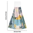 thumbnail image 5 of Yayeee Kitchen Hanging Hand Towels Set of 2 with Loop Bathroom Absorbent Tie Towel, Boho Style Sun, 5 of 6