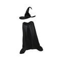 thumbnail image 4 of Conjunto de sombrero de mago de Halloween, accesorios fotográficos suaves, disfraz para carnavales de clubes, 4 of 9