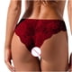 thumbnail image 4 of Mujeres Sexy Lindo Bowknot Diseño Crochet Bragas de encaje completo Calzoncillos de cintura baja Fridja nalpqowj14292, 4 of 9