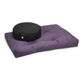 Gaiam Zabuton Meditation Cushion Purple