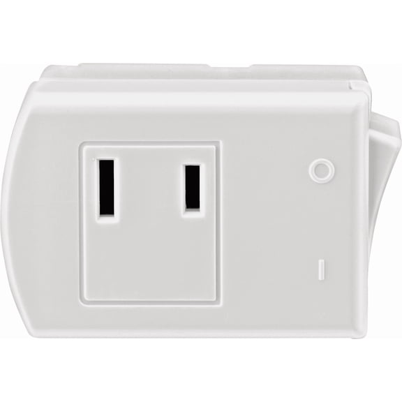 Leviton 1469 13A Toggle Switch in White — 13A 125V — UL Listed for US Residential Electrical Code Compliance, Drop-in NEC-Standard Wiring