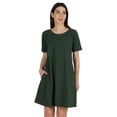 thumbnail image 1 of Inkmeso Robe Balançoire avec Poches Robe-chemise en Coton d'Été pour Femme, 1 of 7