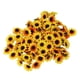 thumbnail image 1 of Bearachild 100 piezas compactas y ligeras Premium Gerbera Margarita flor para decoración del banquete de boda DIY ancho Artesanía Amarillo+100 piezas, 1 of 6
