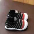 thumbnail image 2 of Eashery Baby Girls Boys Shoes Lightweight Breathable Mesh First Walkers Shoes Soft Soled Walking Shoes Soft Sole Baby Shoes (Black,5), 2 of 4