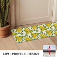 thumbnail image 3 of Yellow Lemon Fruit Clusters White Pattern Door Rugs,Washable Non Slip Door Mats Indoor,Decorative Door Mats,Entry Mat Indoor for Entrance,Bedroom,Kitchen,Bathroom,16"x47", 3 of 6