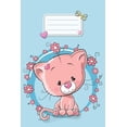 thumbnail image 1 of Notizbuch: Katzen Cover Design / 120 Seiten / Kariert / Din A5 + (15,24 X 22,86 CM) / Soft Cover Paperback, 1 of 1