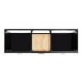 thumbnail image 6 of Ariel Hamlet 66 Inch Double Oval Sink Bathroom Vanity With Carrara White Quartz Countertop 1.5 Edge In Black, 6 of 11