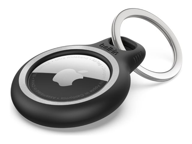 Reflective Secure Holder with Key Ring for Apple AirTag