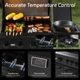 thumbnail image 5 of MBY 4-Burner Propane Gas Grill with Side Burner, 50,000 BTU Outdoor BBQ Grill with Cast Iron Grates and Griddle, Heavy Duty for Backyard Cooking, 5 of 11