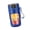 Blue, variant on Rechargeable 2600mAh Juicer Cup Office Use Juice Maker Digital Display Blender