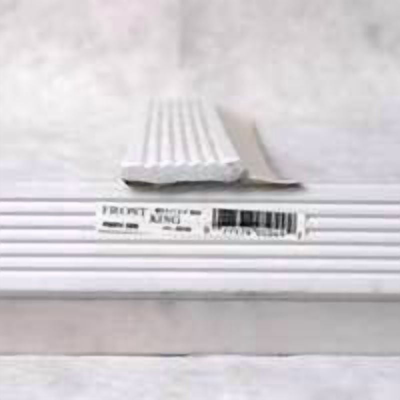 Frost King  White  Vinyl  Seal  For Garage Doors 7 ft. L x 3 in.
