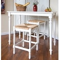 thumbnail image 2 of Pemberly Row Modern / Contemporary Bar Table in Antique White, 2 of 3