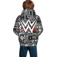 thumbnail image 6 of WWE Hoodies for Boys Girls, Novelty Hooded Sweatshirt with Pocket, Kids Unisex 3D Print Pullover Hoodies, 7-20 Year, 6 of 8