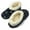 Black, variant on Oooh Geez Women's Cozy Fuzzy Bootie Slippers, Sherpa House Shoes, Starz Pink, M