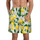 thumbnail image 1 of Balery Lemon Seamless Pattern Oil Painting Effect Traje de Baño Estilo Hawaiano para Hombre, Shorts de Secado Rápido con Bolsillos-X-Large, 1 of 6
