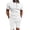 White, variant on Vedolay Two Piece Short Outfit Men's Short Sleeve Muscle Tee Shirts and Classic Fit Sport Shorts Sets,White XXL