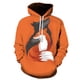 thumbnail image 4 of Sudadera con capucha de zorro animal para hombre y mujer, con estampado 3D, informal, de gran tamaño, estilo hip hop, Harajuku, para parejas, 4 of 5