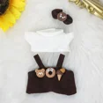 thumbnail image 5 of Ropa para muñecas de peluche de 17 cm, accesorios y conjuntos para muñecas ídolos de Corea del Kpop Exo Labubu, conjunto de ropa, 5 of 5