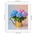 thumbnail image 2 of Paint by Numbers Kit for Adults, Hydrangea Bouquet Gold Watering Can Paint by Numbers, Easy Paint by Numbers Kit for Adults Beginner, DIY Adult Paint by Number Kits on Canvas, 12x16in Home Decor, 2 of 7
