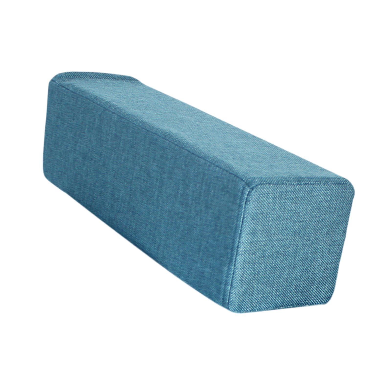 Couch Arm Rest Pillow Sofa Side Arm Rest Pillow Bed Reading Elbow Support Removable Cover for Home Bedroom Sofa