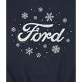 thumbnail image 3 of Ford - Ford Logo Snow - Men's Crew Fleece Pullover Sweatshirt, 3 of 5