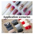 thumbnail image 4 of ROMANSENTIAL 2Pcs Acrylic Nail Display Board White for Nail Sample Display and Manicure Use, 4 of 5