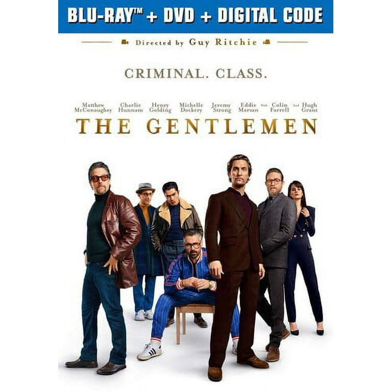 The Gentlemen Blu ray DVD Digital Copy Universal Studios Action Adventure Walmart
