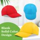 thumbnail image 4 of Gorras de béisbol IJRPLM pack de 10 para niños 50‑54 cm DIY, 4 of 7