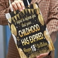 thumbnail image 5 of 18th Birthday Party Paper Gift Bags, I Regret to Inform You Your Childhood Has Expired Party Favor Bags with Handles for Birthday Party Decorations 20pcs, 5 of 7