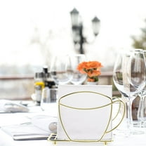 LEORX Desktop Napkin Holder Iron Paper Storage Business Owners Table Setting 1Pcs