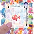 thumbnail image 6 of 35pcs-50pcs Colorful Animal Stickers Marine Life Stickers Cute Sea Creature Stickers for Laptops Phones Suitcases, 6 of 9