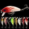 thumbnail image 2 of 3PC BIQIANWO Fishing Lures 5cm/3.4g Small Minnow realistic silhouette Hard Bait  Plastic Micro Fishing Gear, 2 of 8