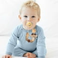 thumbnail image 2 of Pacifier Clip, Cute Animal Pacifier Holder Clip for Boys and Girls, Most Pacifiers, Baby Teethers, Baby Shower and Baby Essentials(Elephant), 2 of 7