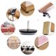 thumbnail image 2 of Deslizadores para muebles con clavos de 1" (paquete de 20) Deslizadores para sillas Deslizadores para muebles de madera Mueva sus muebles con facilidad y seguridad - El mejor piso para patas de s, 2 of 5