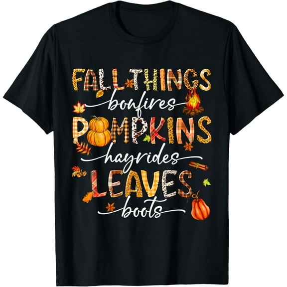 Leaves Boots T-Shirt