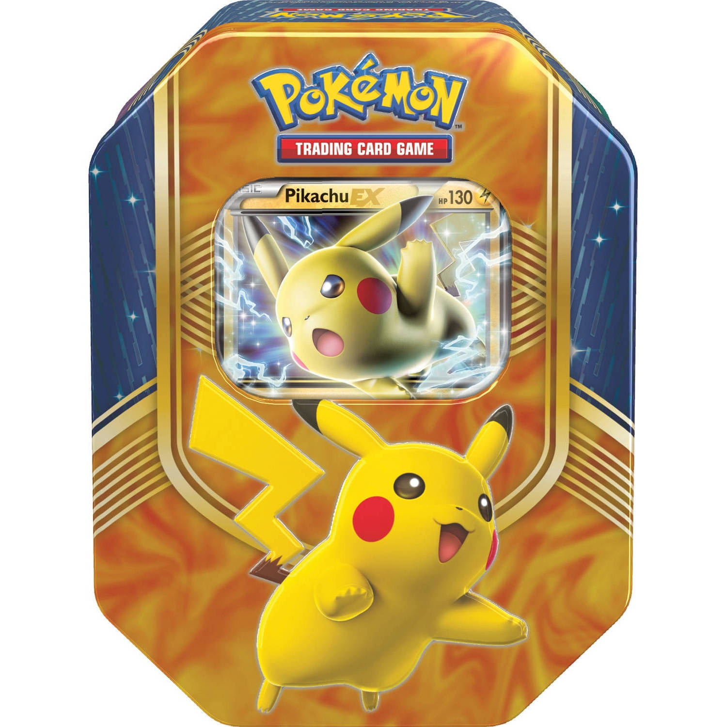 Pokemon Battle Heart Tin - Pikachu - Walmart.com