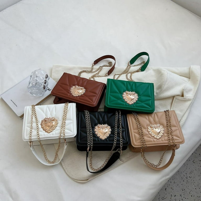 Fashion Handbags Shoulder Luxurys Designer Bags Metal Chain Gold