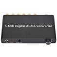 thumbnail image 5 of Convertidor de audio digital de 5.1 canales con interruptor automático de fibra a coaxial de 100-240 V (enchufe estadounidense), 5 of 5