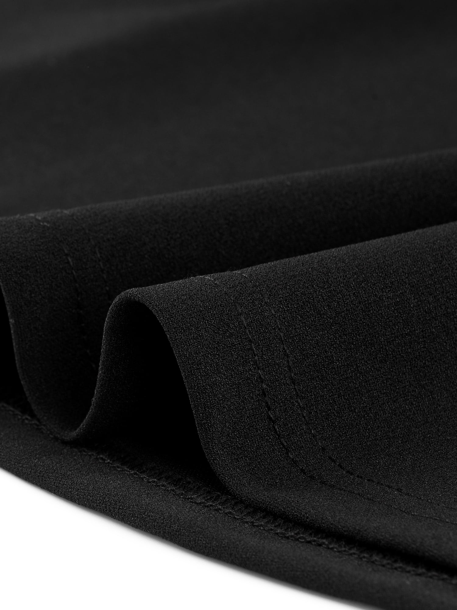 DARING DIVA Women's Button Decor Flared Midi Skirt 2XL Black