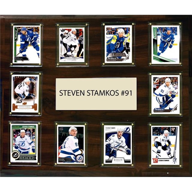 C&I Collectables 1518STAMKOS 15 x 18 in. NHL Steven Stamkos Tampa Bay Lightning Player Plaque