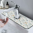 thumbnail image 7 of Xecao Sea Creatures for Kitchen Sink Splash Guard Faucet Mat , Faucet Guard & Draining mat, (15" X 5.5" ), 7 of 7