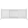 Richell USA 94157 Freestanding Pet Gate Large - Origami White